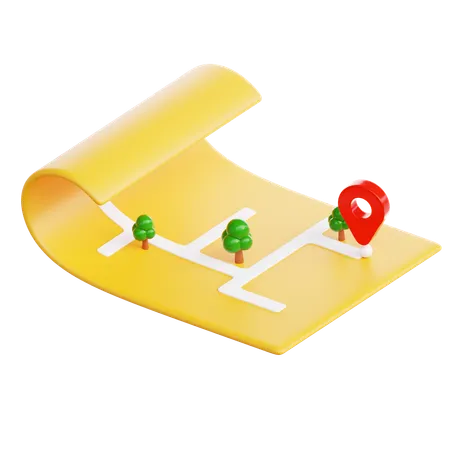 Mapa  3D Icon