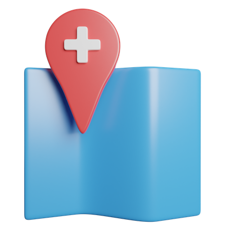 Mapa  3D Icon