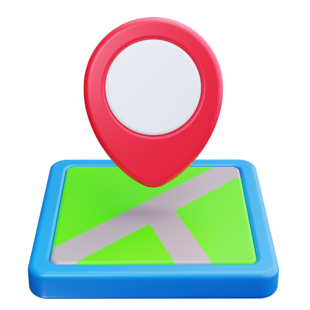 Mapa  3D Icon