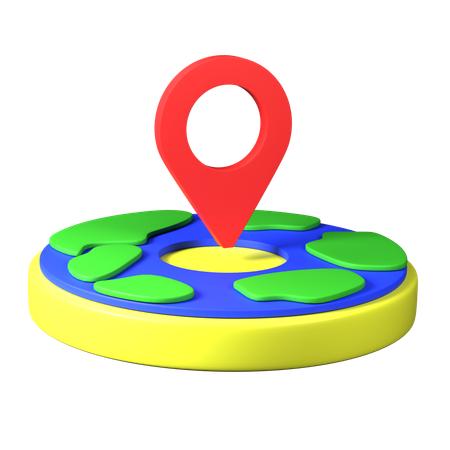 Mapa  3D Icon