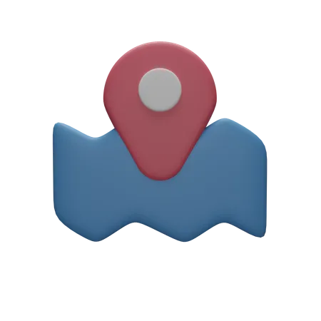 Marcadores De Mapa Para Viajar 3D Icon