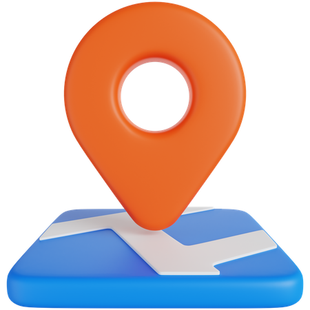 Mapa  3D Icon