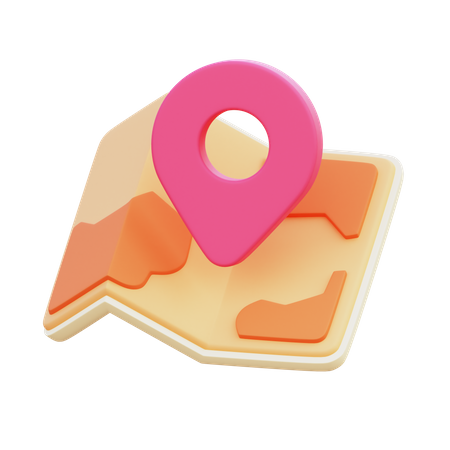 Mapa  3D Icon