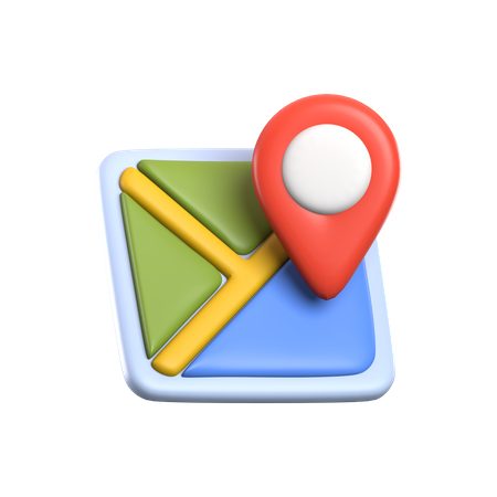 Mapa  3D Icon