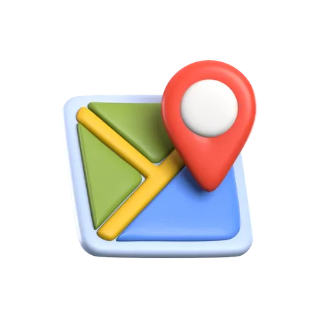 Mapa  3D Icon