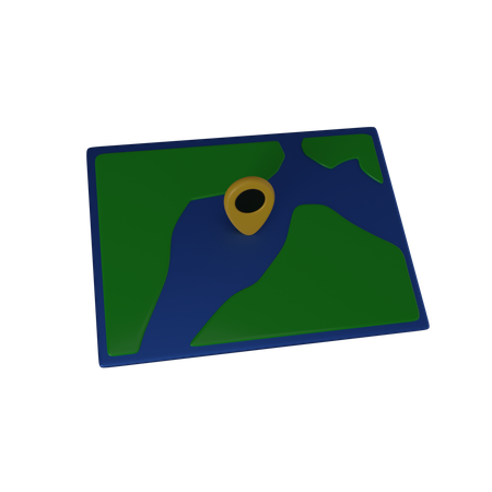 Mapa  3D Icon