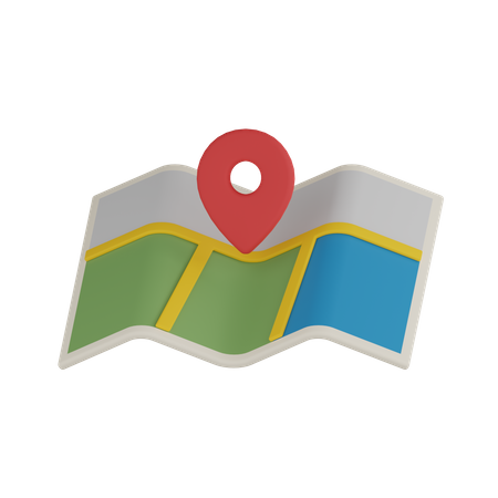 Mapa  3D Icon