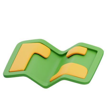 Mapa  3D Icon