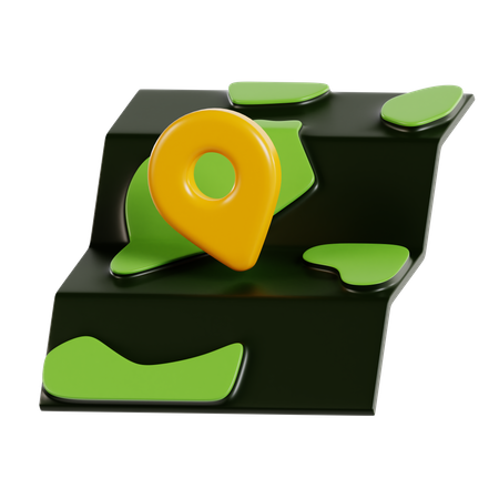 Mapa  3D Icon