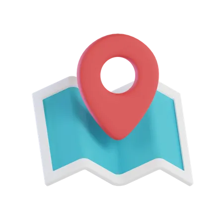 Mapa  3D Icon