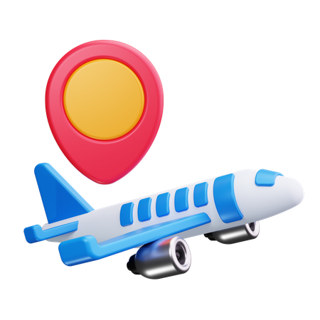 Mapa de voo  3D Icon