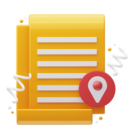 Mapa do documento  3D Icon