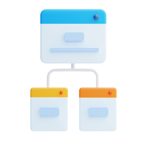 Mapa do site  3D Icon