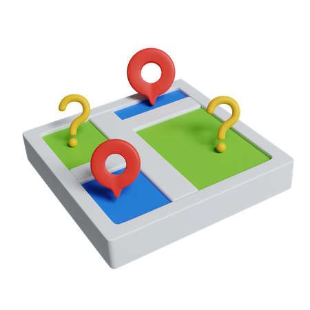 Mapa interativo  3D Icon