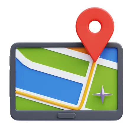 Mapa on-line  3D Icon