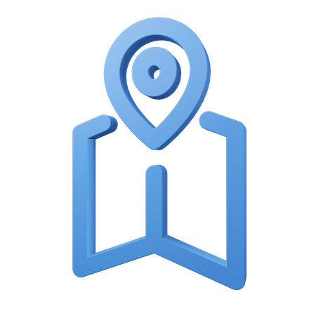 Fijar mapa  3D Icon