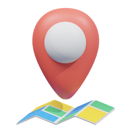 Ubicación del mapa  3D Icon