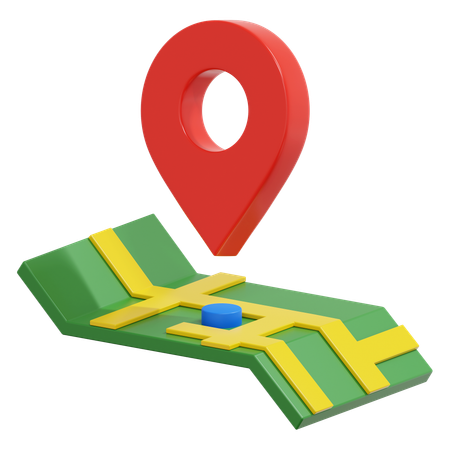 Ubicación del mapa  3D Icon