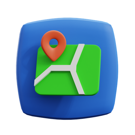 Mapas  3D Icon