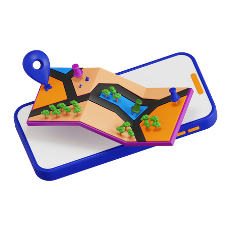 Mapeamento digital  3D Icon