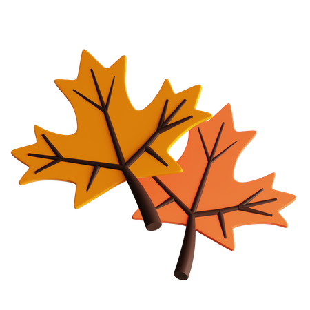 Maple Leaf  3D Icon