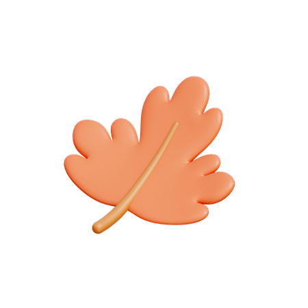 Maple Leaf  3D Icon