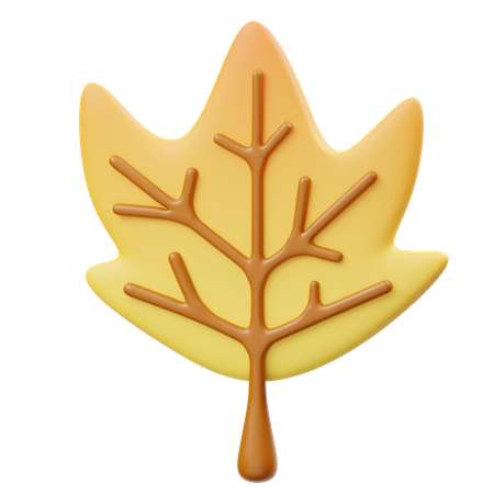 Maple Leaf  3D Icon