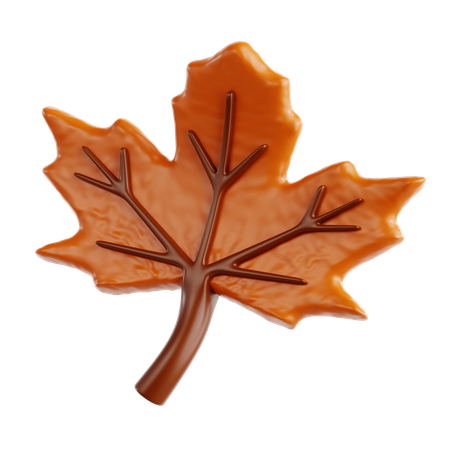 Maple Leaf  3D Icon