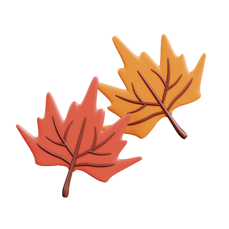 Maple Leaf  3D Icon