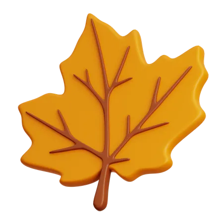 Maple Leaf  3D Icon