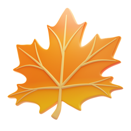 MAPLE LEAF  3D Icon