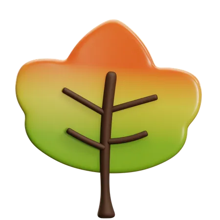 Maple Leaf  3D Icon