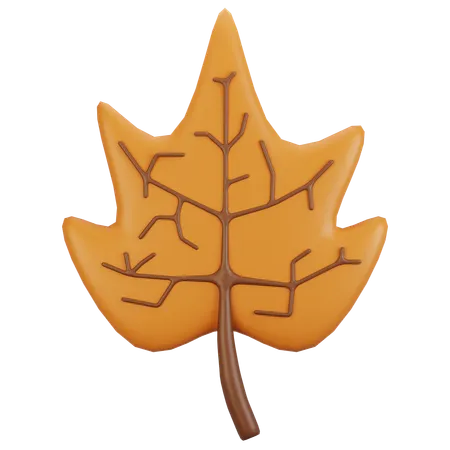 Maple leaf  3D Icon