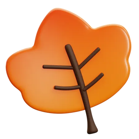 Maple Leaf  3D Icon