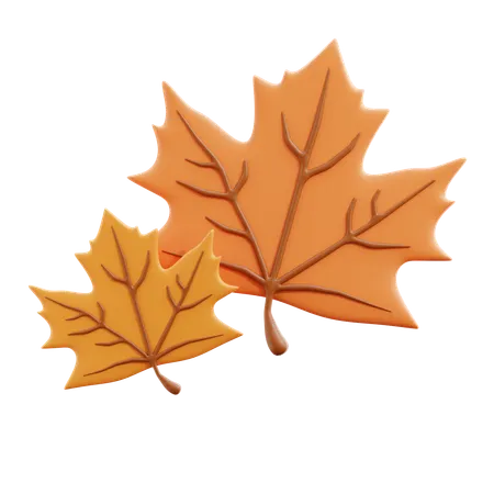 Maple Leaf  3D Icon