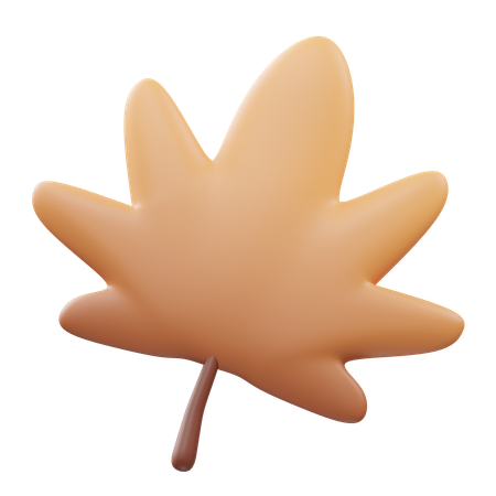 Maple Leaf  3D Icon
