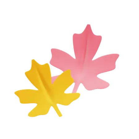 Maple Leaf  3D Illustration