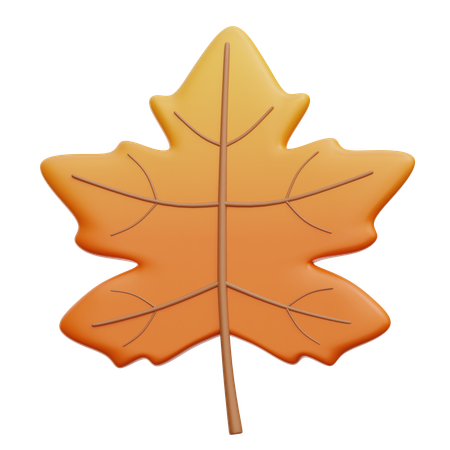 Maple Leaves  3D Icon