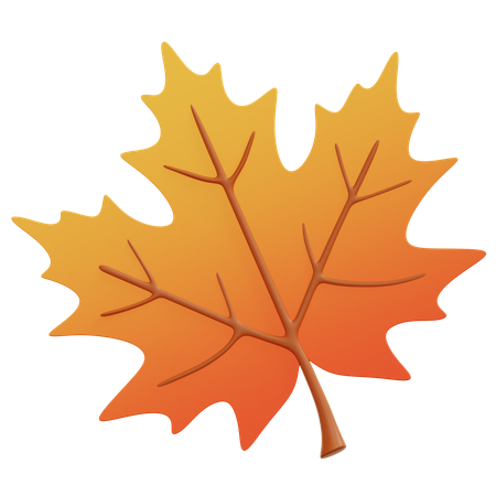 Maple Leaves  3D Icon