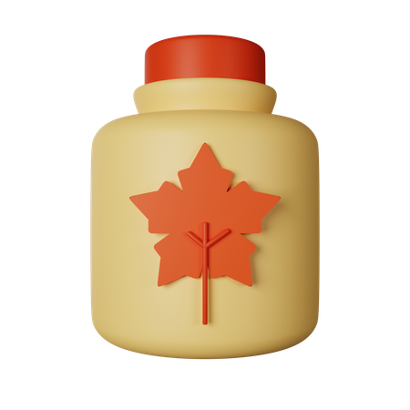 Maple Syrup  3D Icon