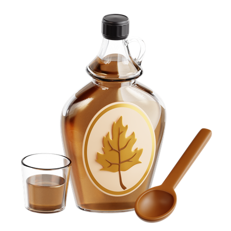 Maple Syrup  3D Icon