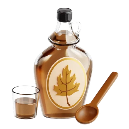 Maple Syrup  3D Icon