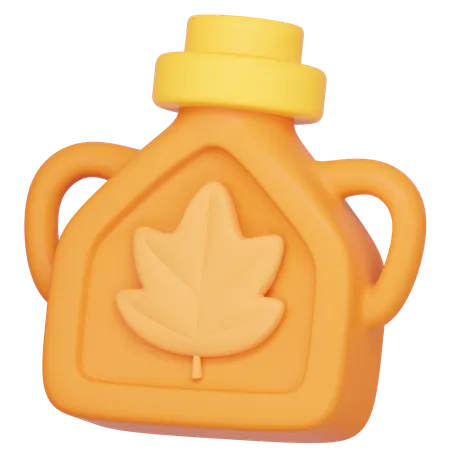 Maple Syrup  3D Icon