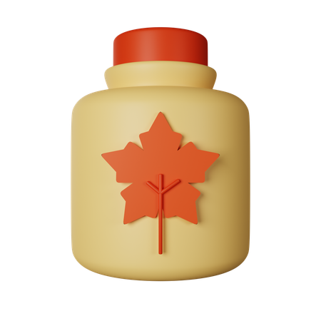 Maple Syrup  3D Icon