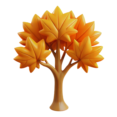 Maple Tree  3D Icon