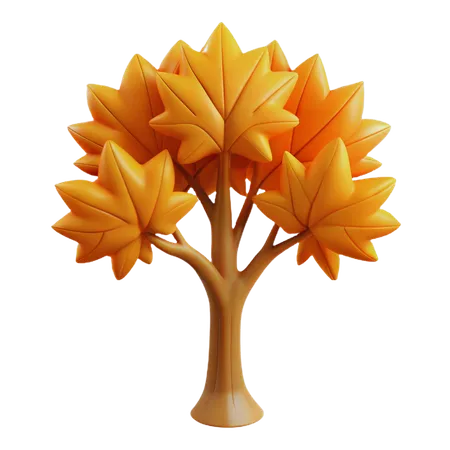 Maple Tree  3D Icon