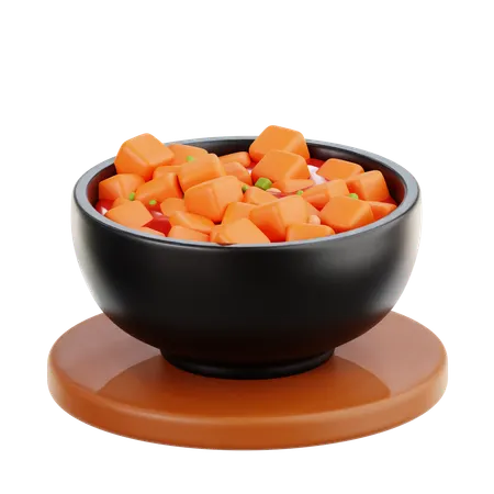 Mapo Tofu  3D Icon