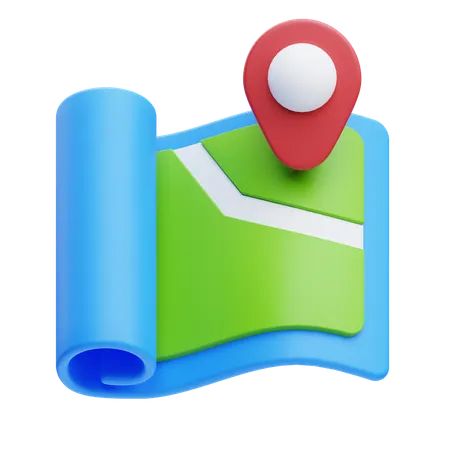 地図  3D Icon