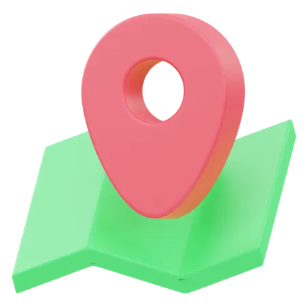 지도  3D Icon