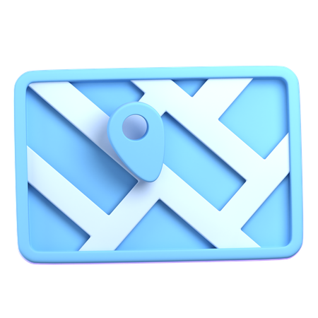 地図  3D Icon